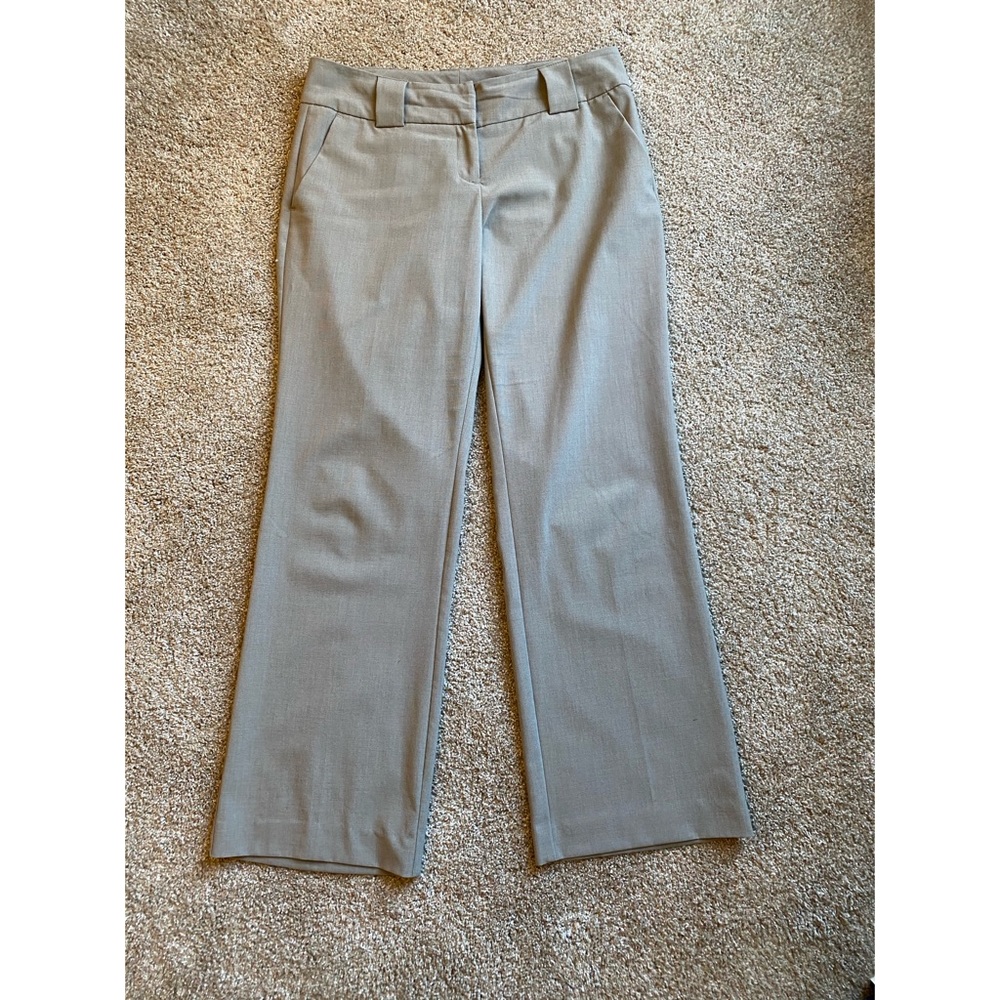 New York & Co Tan Trouser Dress Pants